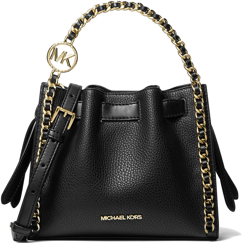Michael Kors Mina Small Chain Crossbody Bag Black 66637689