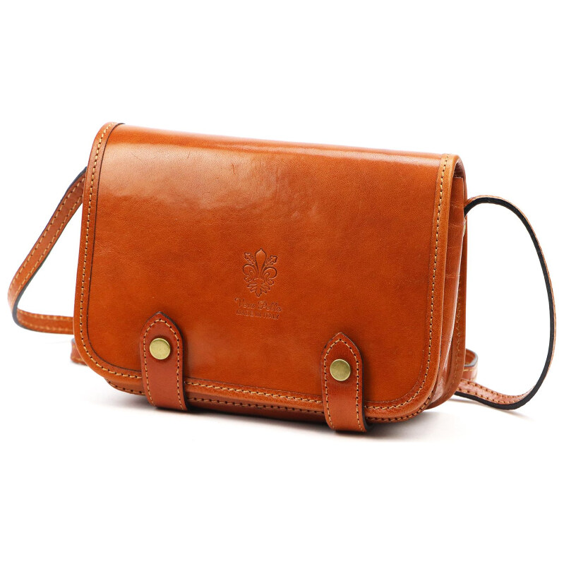 Kožená kabelka Florence hnedá KZ2260212 66643780