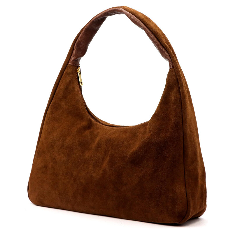 Kožená kabelka Luka hnedá KZ2260054 66643812