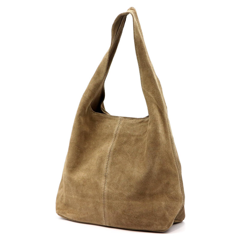 Kožená kabelka Camilla béžová KZ2260045 66643817