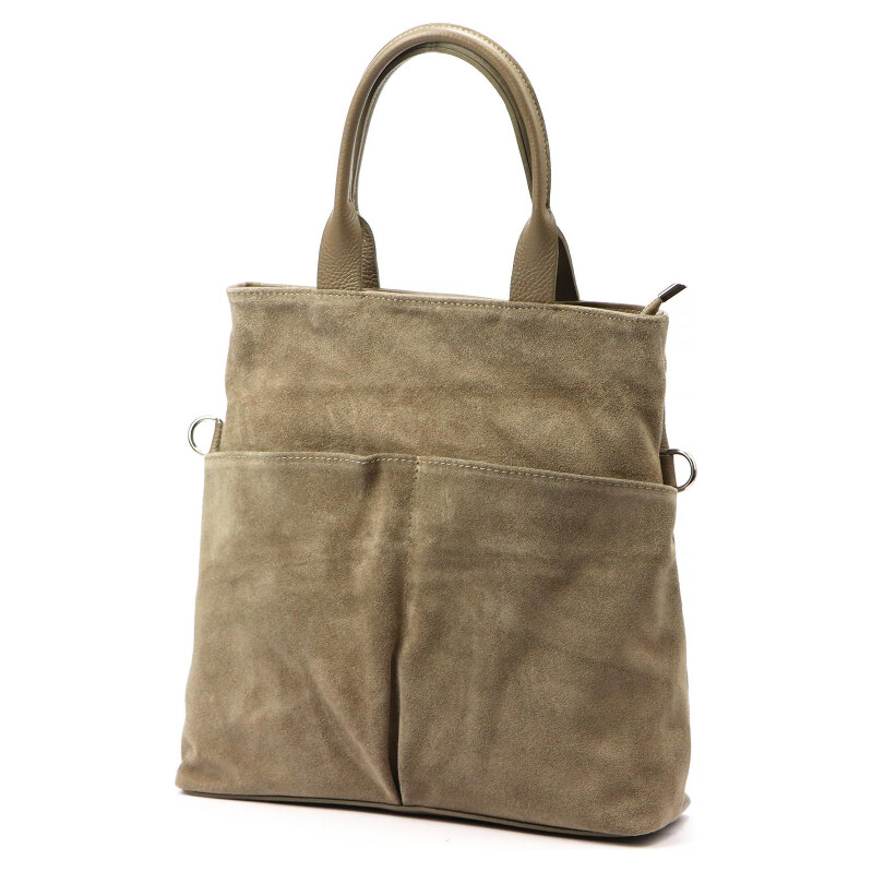 Kožená kabelka Luka béžová KZ2260153 66643823