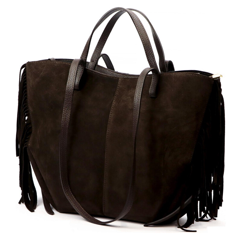 Kožená kabelka Luka hnedá KZ2260143 66643828