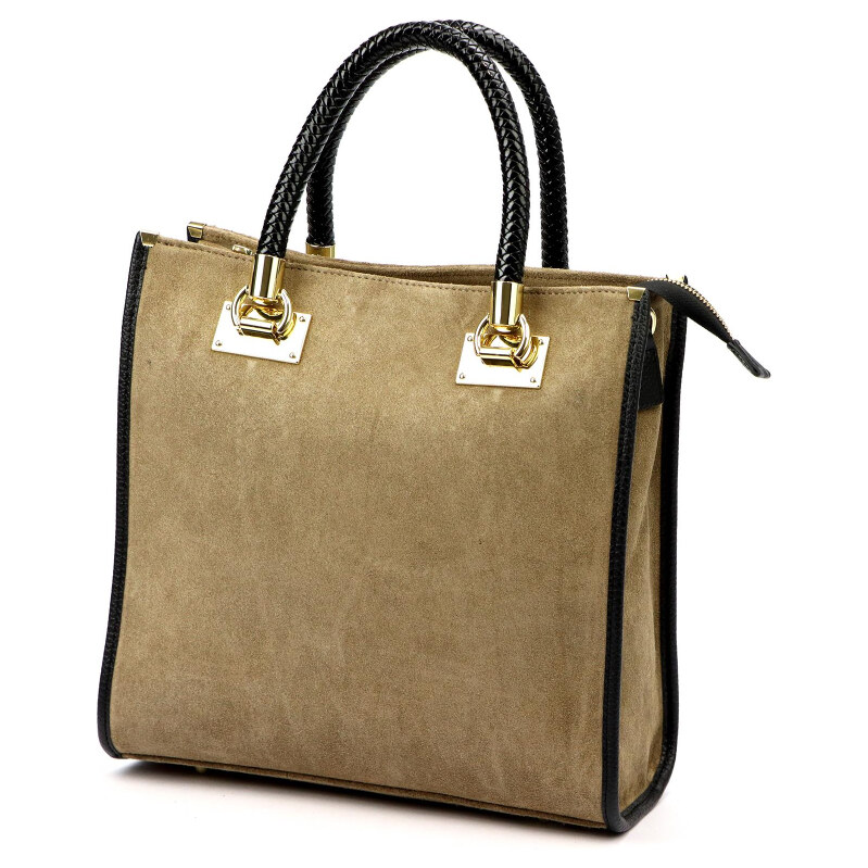 Kožená kabelka Luka béžová KZ2260175 66643840