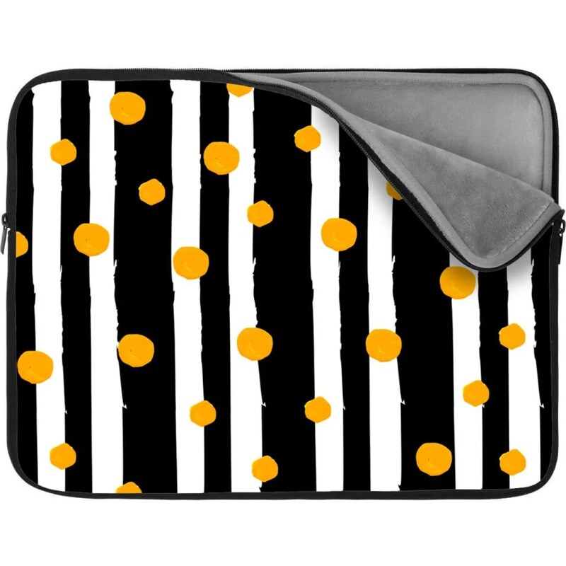 Sablio Obal na notebook Pruhy a bodky 65426852