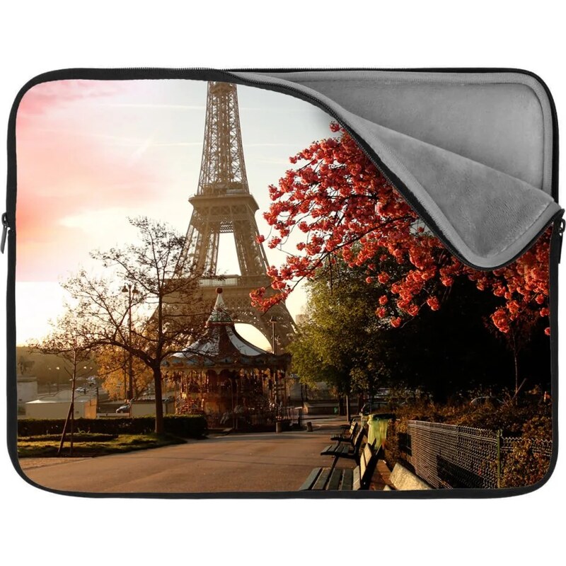 Sablio Obal na notebook Eiffelova veža a červený strom 65426642
