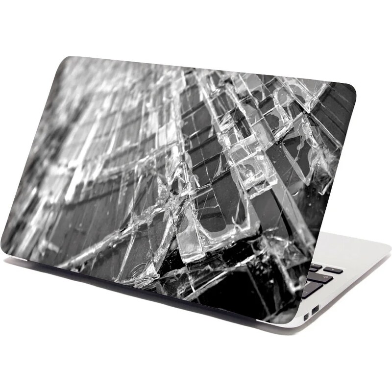 Sablio Samolepka na notebook Rozbité sklo 65101944