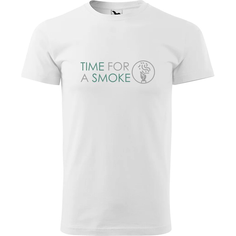 Sablio Tričko s potlačou Time for a smoke 65109452