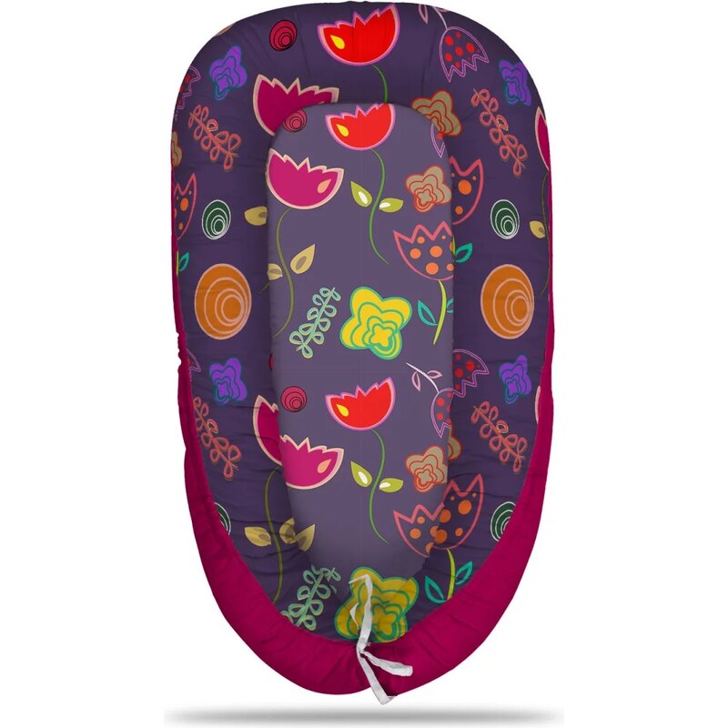 Sablio Hniezdočko pre bábätko Nakreslené kvety 65114257