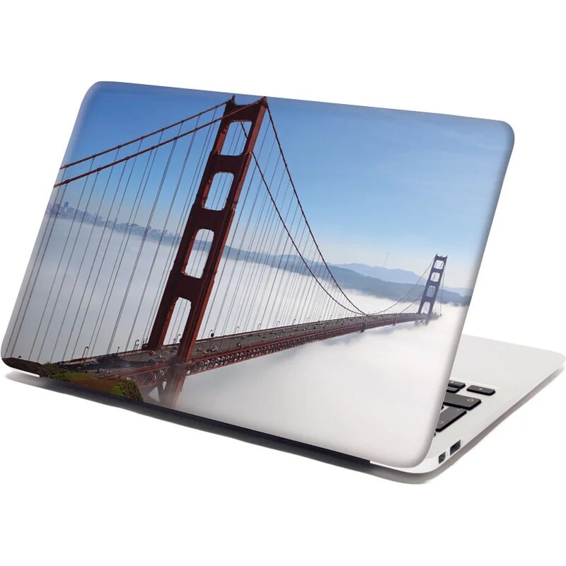 Sablio Samolepka na notebook Golden Gate v hmle 65102002