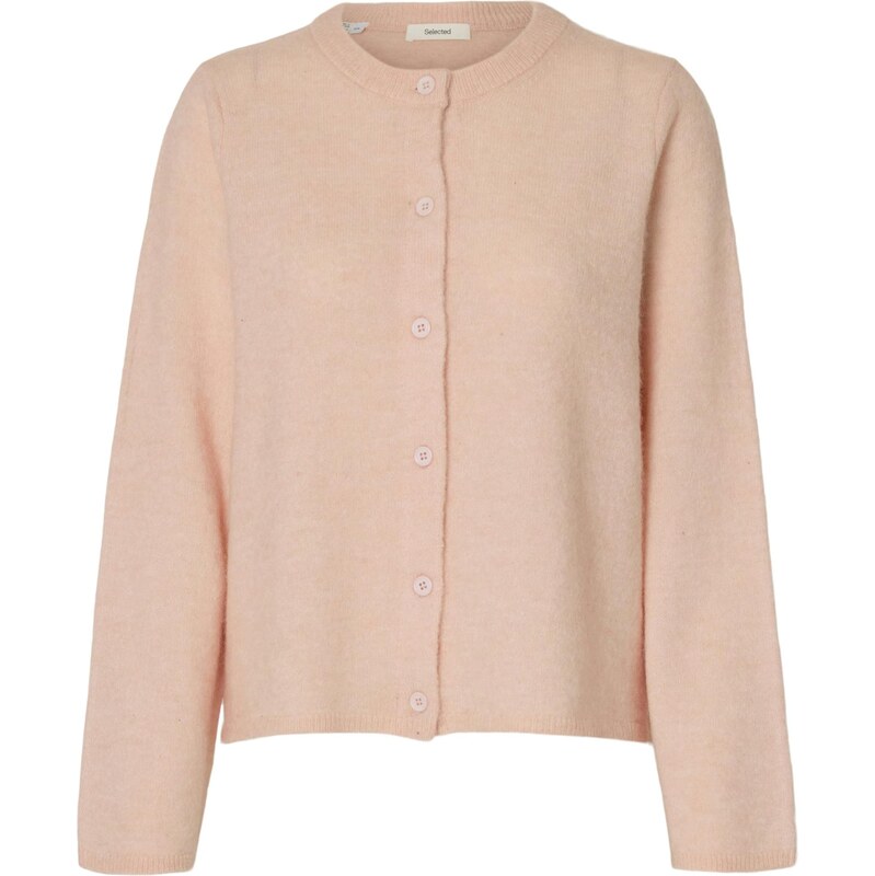 SELECTED Kardigán SLFLULU ružová 66647602