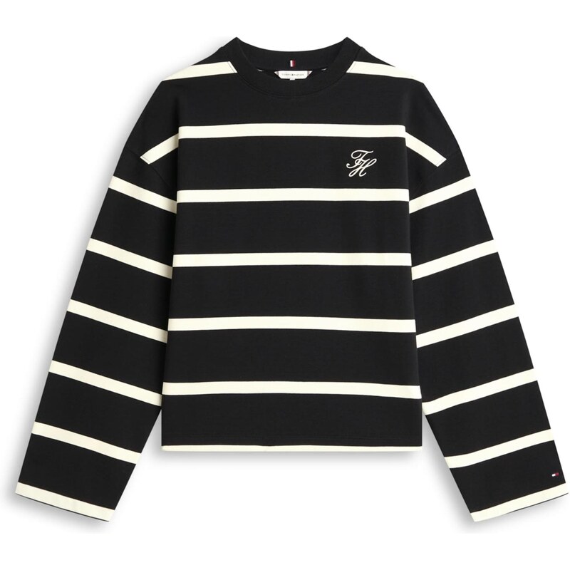 TOMMY HILFIGER Mikina čierna / biela 66647633
