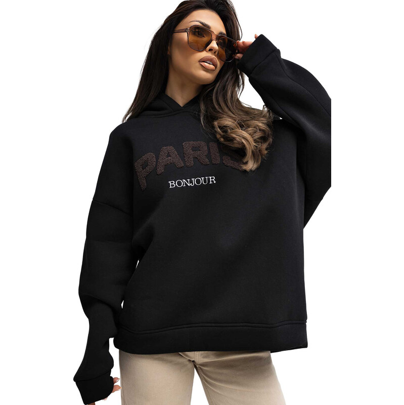 RUE PARIS Sweatshirt-RV-BL-A1041.59-black 66649970