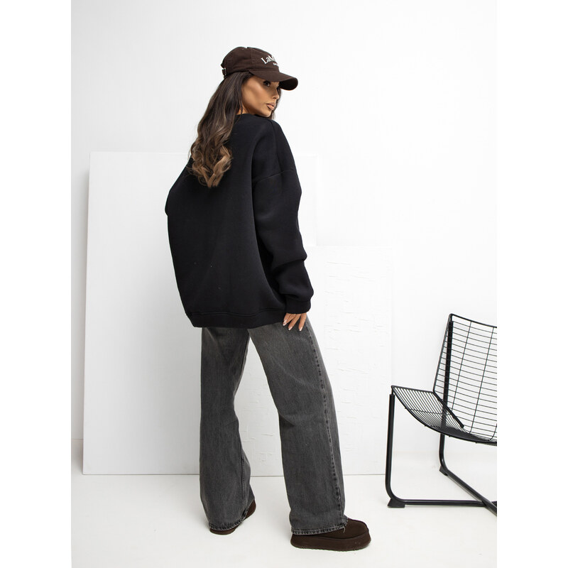 RUE PARIS Sweatshirt-RV-BL-A1038.01P-black 66649993