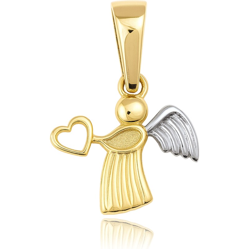 OLIVIE MINET Zlatý prívesok anjel Au 585/1000 66795625