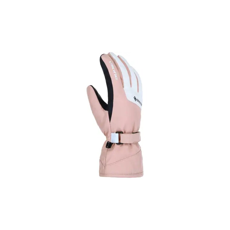 E-shop Viking Lady Sherpa 2.0 GTX dámske rukavice Light Pink/White vel.