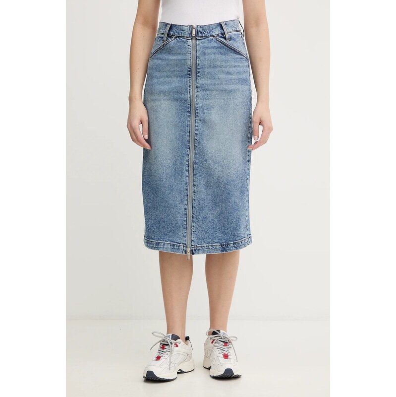 Rifľová sukňa Calvin Klein Jeans 66669728