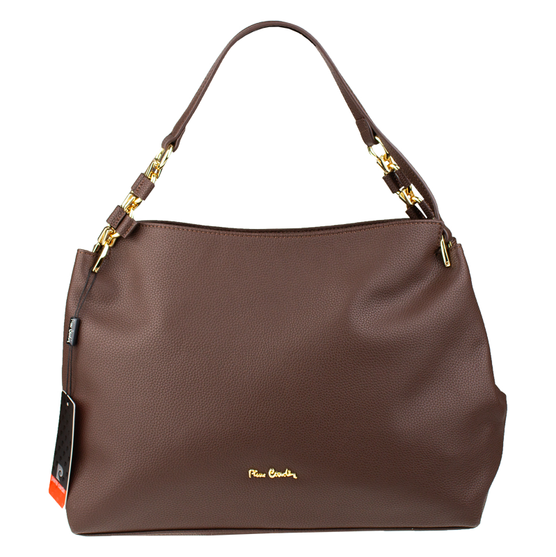 Cafe kožená talianska kabelka Pierre Cardin 55098 T.Moro NovaKabelka 66653622