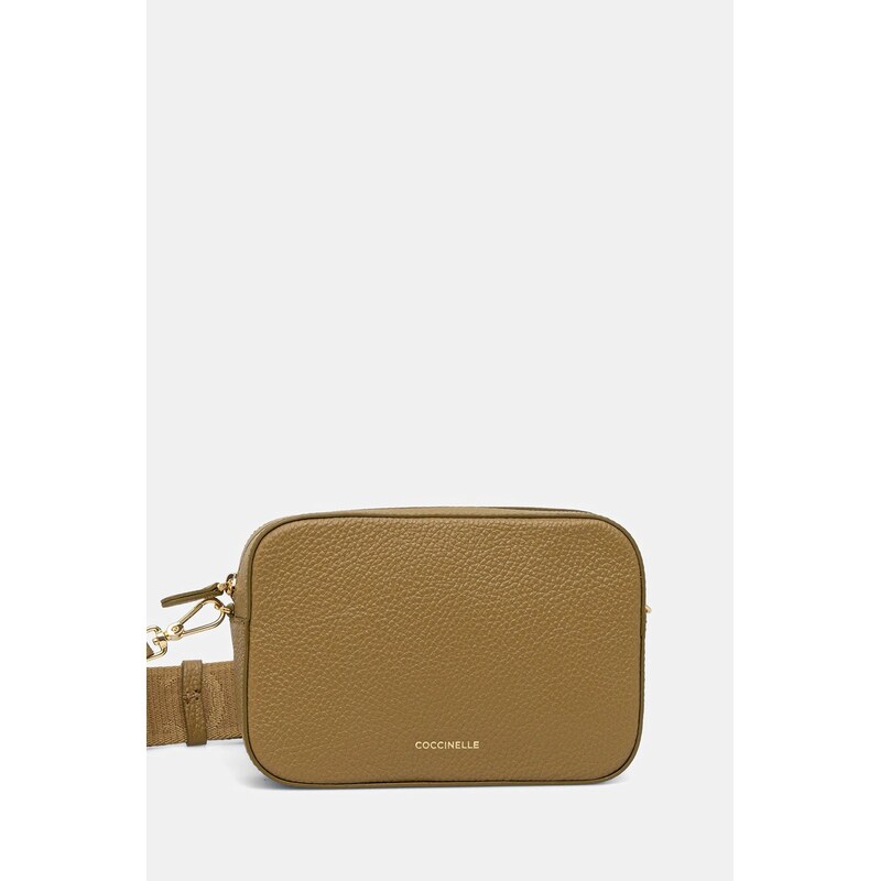 Kožená kabelka Coccinelle 66654034