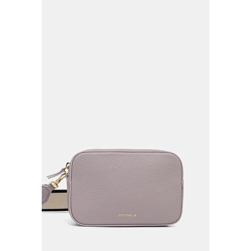 Kožená kabelka Coccinelle 66654036