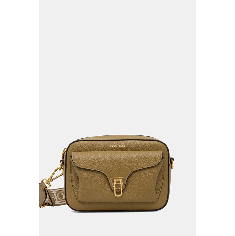 Kožená kabelka Coccinelle 66654057