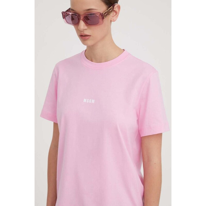 MSGM Bavlnené tričko MSGM 48136884