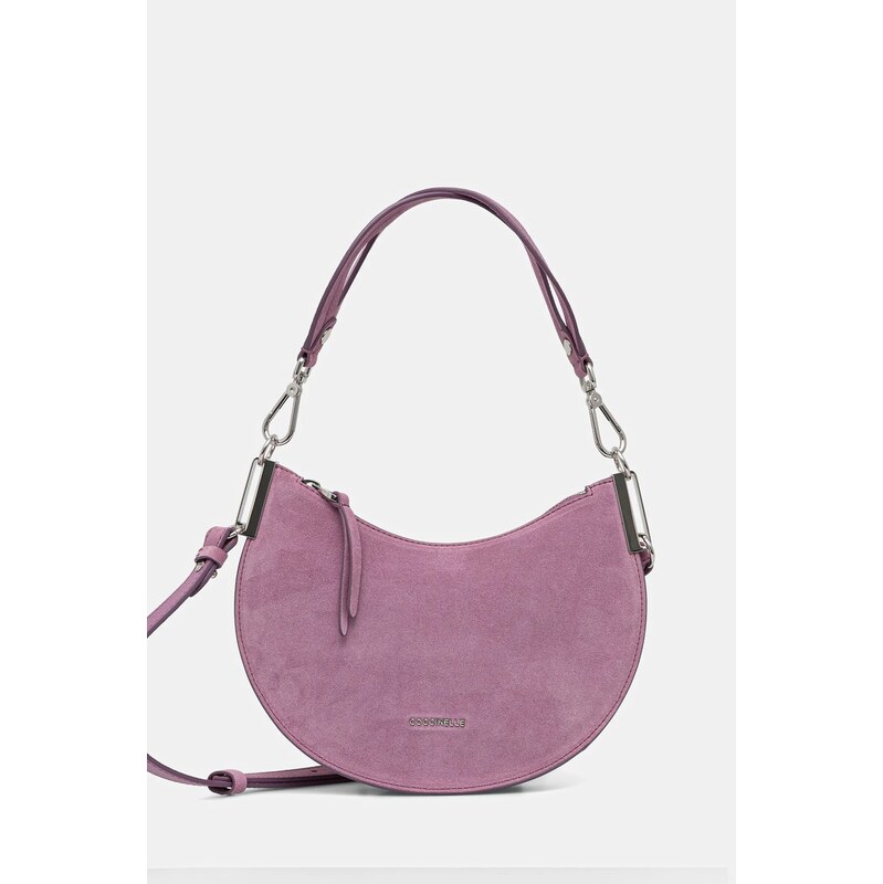 Semišová kabelka Coccinelle 66654192