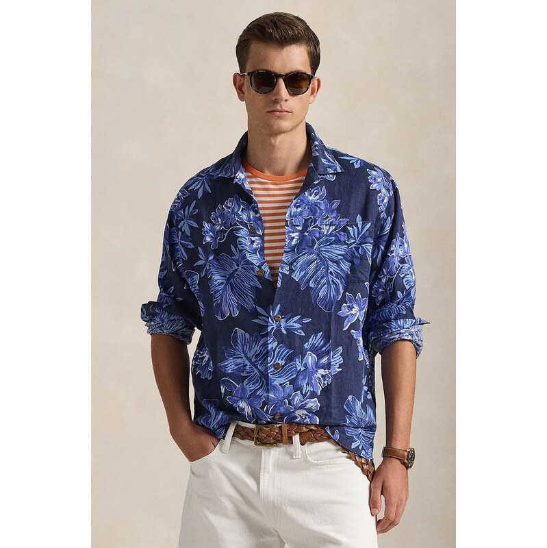 Ľanová košeľa Polo Ralph Lauren 66654232