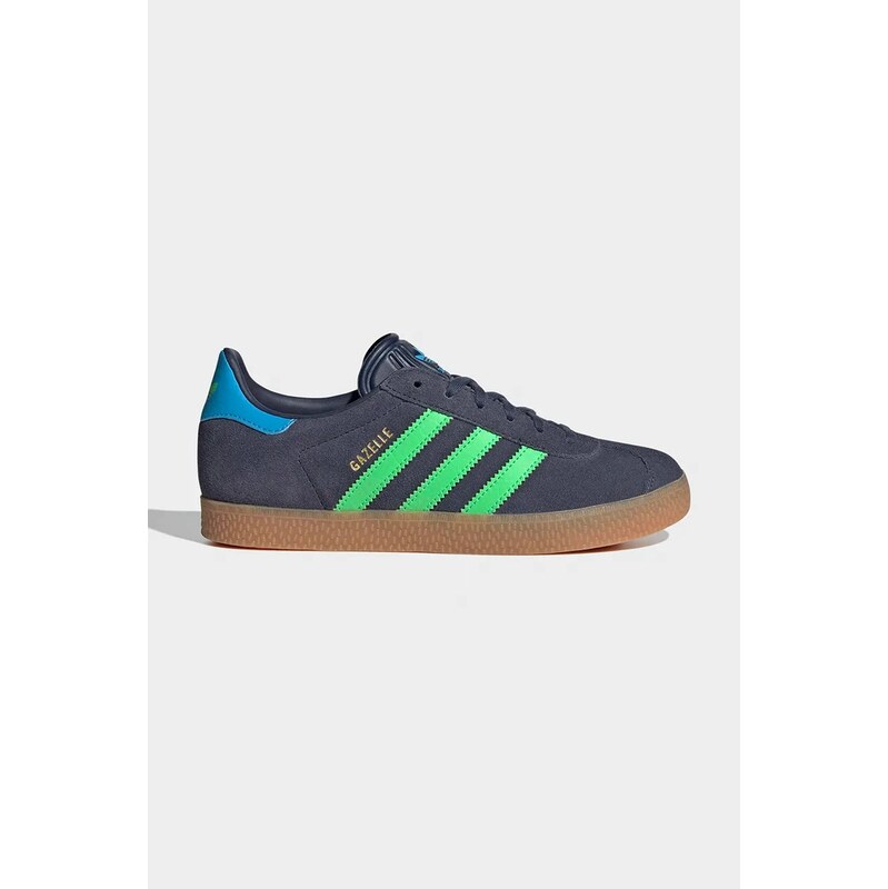 Detské semišové tenisky adidas Originals GAZELLE 66654278
