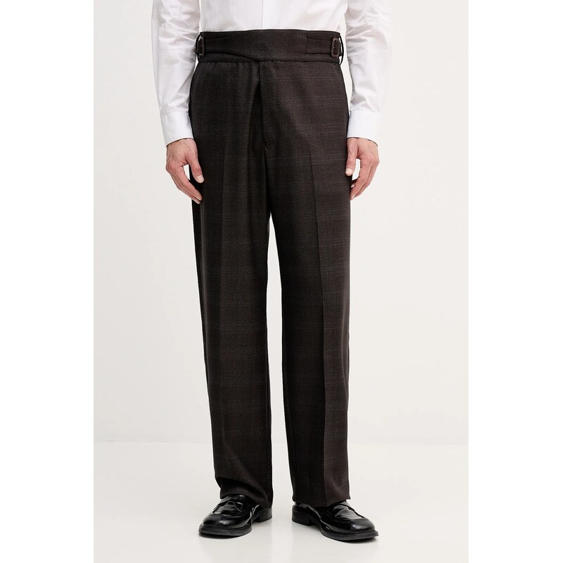 Vlnené nohavice Emporio Armani 66654320