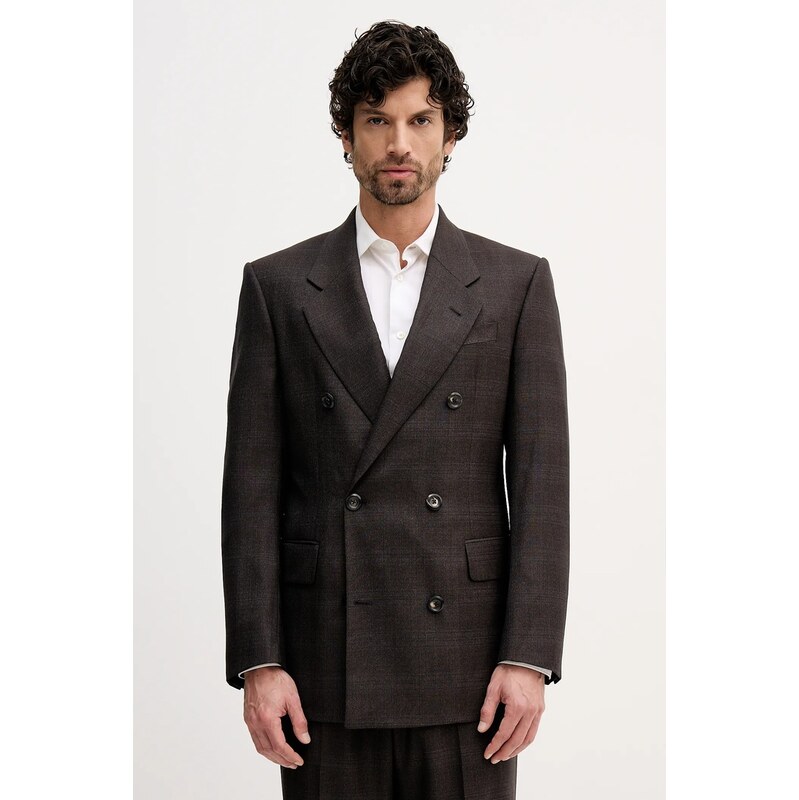 Vlnené sako Emporio Armani 67094499