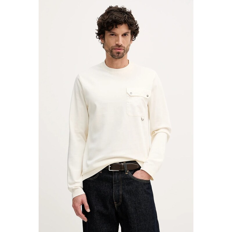 Tričko s dlhým rukávom Barbour 66654488