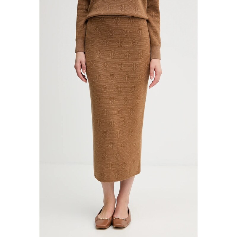 Vlnená sukňa Gant 66654578