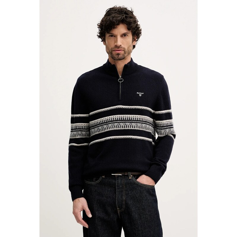 Vlnený sveter Barbour Kepwick 66654573