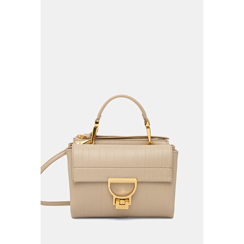 Kožená kabelka Coccinelle ARLETTIS PLISSE 66654615