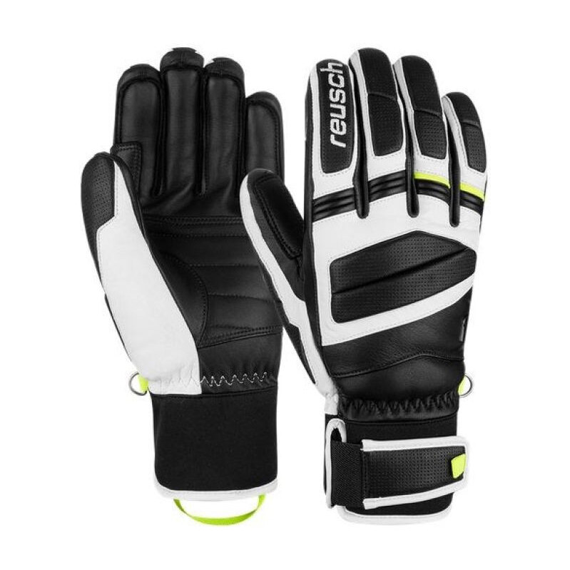 Rukavice REUSCH Master Pro r. 8,5 čierne, biele a žlté 66656233