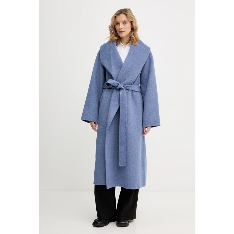 Kabát s prímesou vlny Calvin Klein 66669743