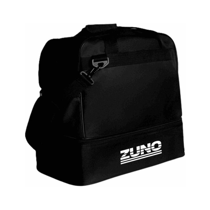 Športová taška ZUNO s dvojitým dnom čierna 66657643