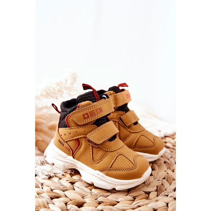 Big Star Shoes Dziecięce Buty Trekkingowe Big Star II374094 Camel 66658025