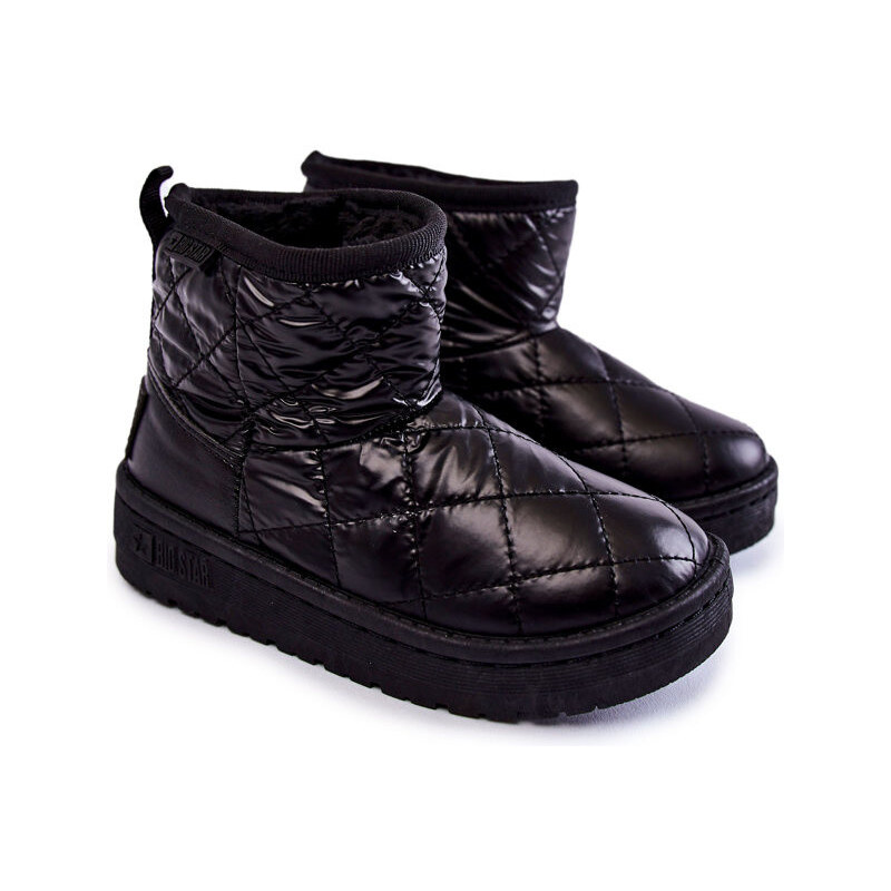 Big Star Shoes Dziecięce Ocieplane Botki Śniegowce Big Star KK374242 66658501