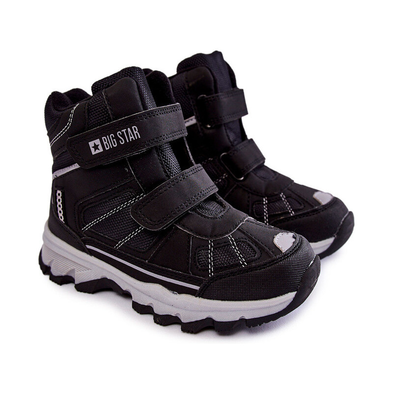 Big Star Shoes Dziecięce Botki Trapery Memory Foam Big Star KK374157 66658506