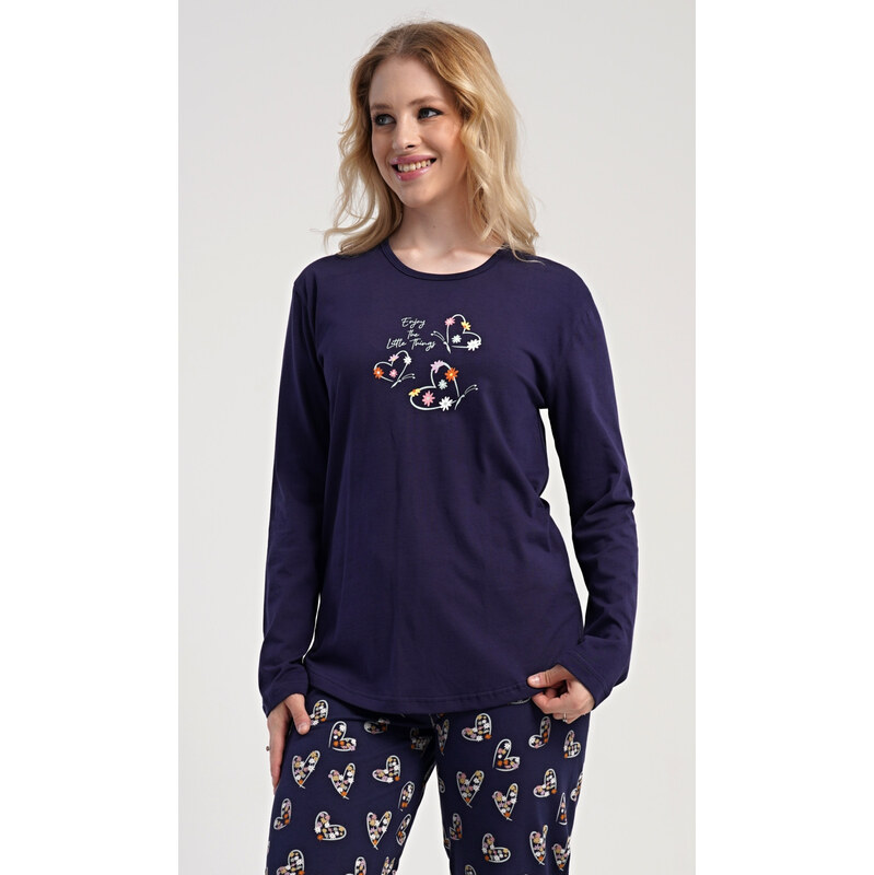 Vienetta Dámske dlhé pyžamo Sarah 66656307