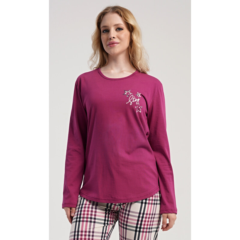 Vienetta Dámske dlhé pyžamo Andrea 66657124