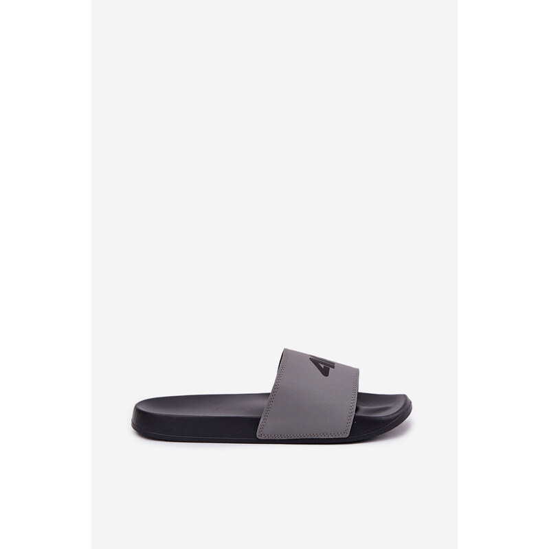 Klapki Męskie 4F 4FRMM00FSLIM011-25S Szare 66662781