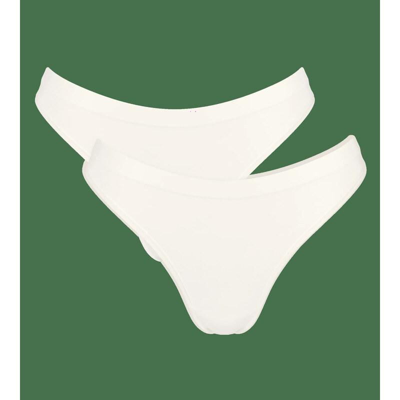 sloggi GO Sense Thong 2P - WHITE - SLOGGI WHITE - SLOGGI 67260813