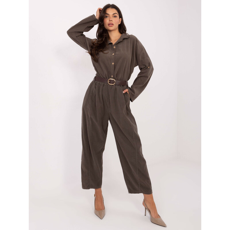 FPrice IT nohavice SP 258009.83 dark khaki 66665503