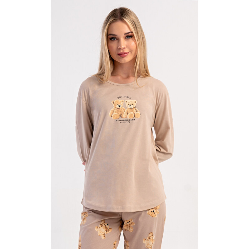 Vienetta Dámske dlhé pyžamo Monika 66665530