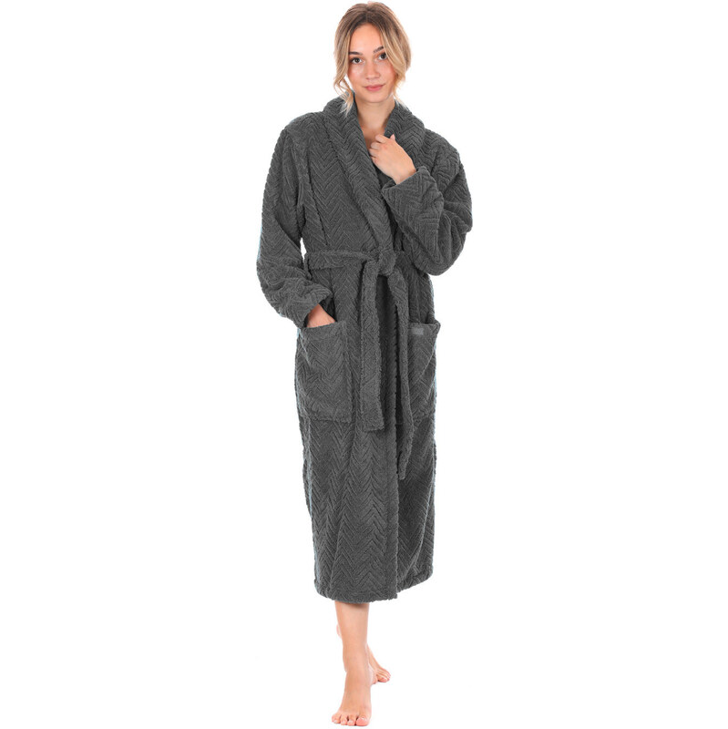 Vestis župan Athena dámsky antracitový 66665591