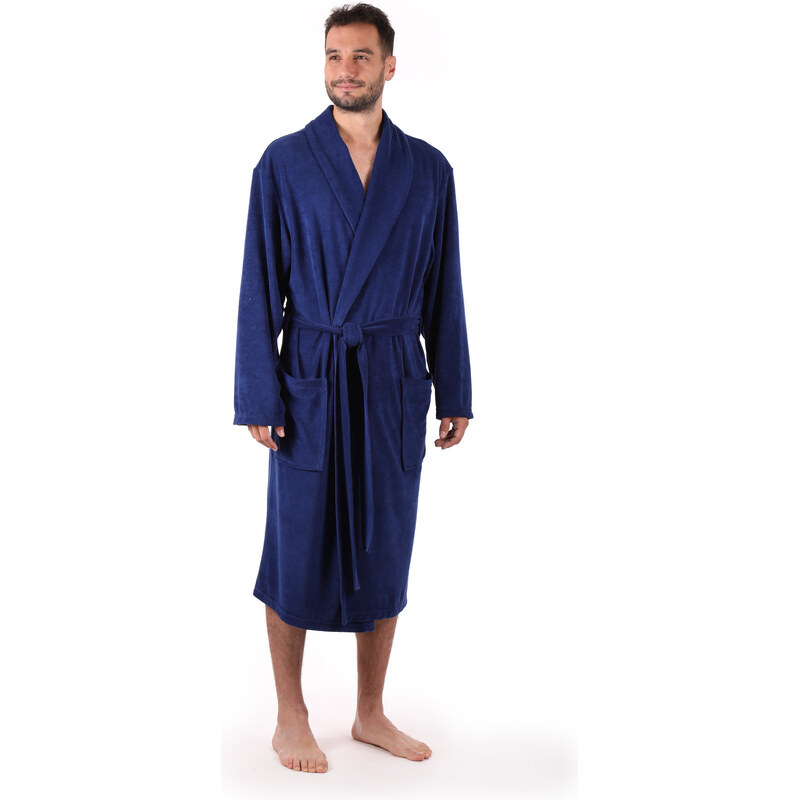 Vestis Pánsky nadrozmerný župan Bari tmavomodrý 66665620