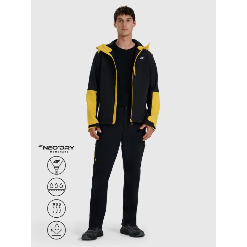 Softshellová bunda s vetruodolnou membránou 8000 pánska 4F 66666077