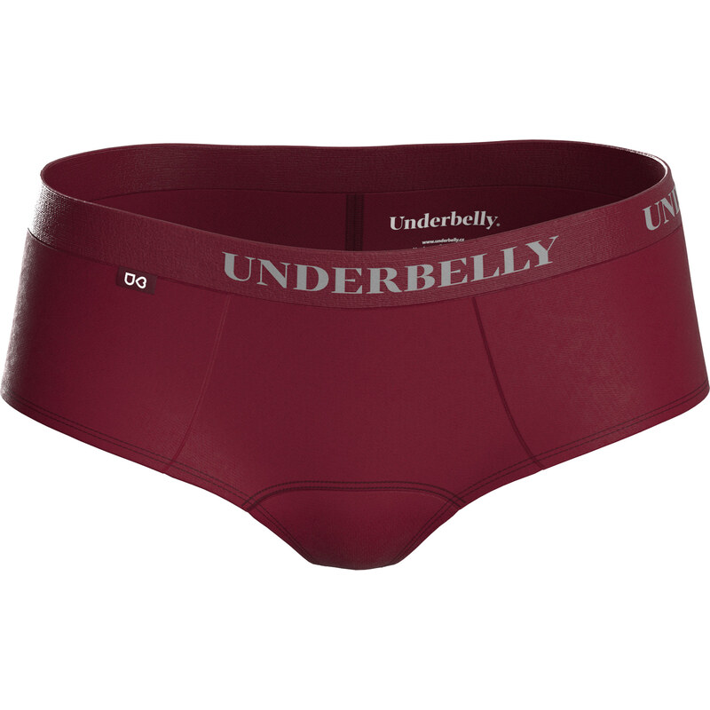 Menštruačné nohavičkyUnderbelly Lowee červené (LOWEE-BO-BO-1-PAD) 67554036